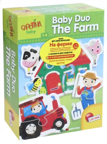 Пазл для самых маленьких "На ферме" (57825) обложка книги