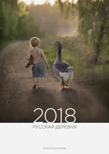 Елена Шумилова - Календарь на 2018 год "Русская деревня" обложка книги