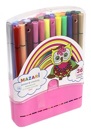 Фломастеры "Junior" (36 цветов) (М-5055-36) обложка книги