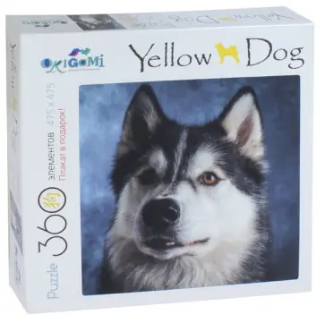 Пазл-360 + плакат "Хаски" (03467) обложка книги