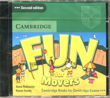 Robinson, Saxby - Fun for Movers. 2nd Edition (CD) Robinson, Saxby - Fun for Movers. 2nd Edition (CD) обложка книги