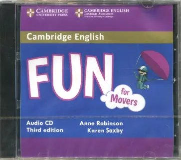 Robinson, Saxby - Fun for Movers (CD) Robinson, Saxby - Fun for Movers (CD) обложка книги