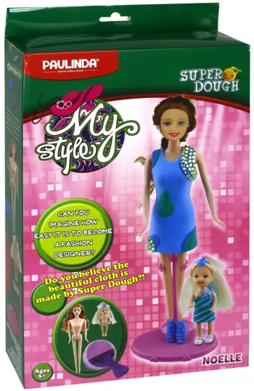 Масса для лепки и моделирования "Мой стиль. Ноэлль" (081468-3) обложка книги