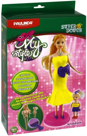 Масса для лепки и моделирования "Мой стиль. Шарон" (081468-5) обложка книги