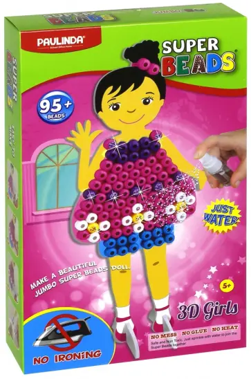 3D-мозаика "Создай свое платье" (95+ бусинок) (150105-2) обложка книги