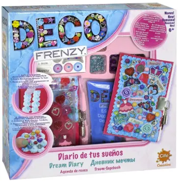 Набор для декорирования "Deco Frenzy. Дневник мечты" (40208) обложка книги