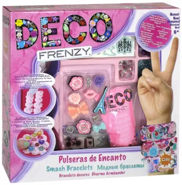 Набор для декорирования "Deco Frenzy. Модные браслеты" (40209) обложка книги