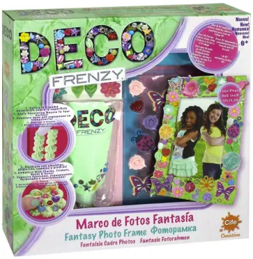 Набор для декорирования "Deco Frenzy. Фоторамка" (40210) обложка книги