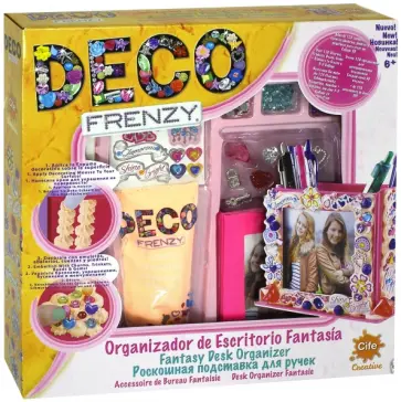 Набор для декорирования "Deco Frenzy. Роскошная подставка для ручек" (40229) обложка книги