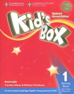 Nixon, Tomlinson - Kid's Box. 2nd Edition. Level 1. Activity Book with Online Resources Nixon, Tomlinson - Kid's Box. 2nd Edition. Level 1. Activity Book with Online Resources обложка книги