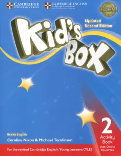 Nixon, Tomlinson - Kid's Box. 2nd Edition. Level 2. Activity Book with Online Resources Nixon, Tomlinson - Kid's Box. 2nd Edition. Level 2. Activity Book with Online Resources обложка книги