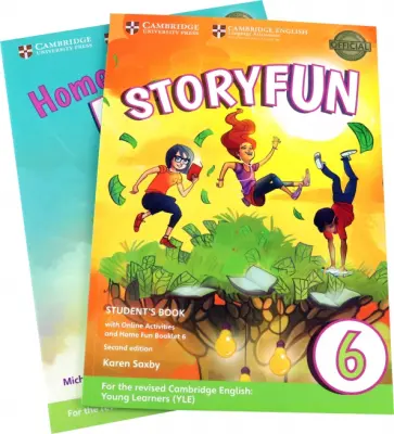 Saxby, Capone - Storyfun for Starters. Level 6. Student's Book with Online Activities and Home Fun Booklet 6 обложка книги