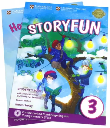 Saxby, Ritter - Storyfun for Starters. Level 3. Student's Book with Online Activities and Home Fun Booklet 3 Saxby, Ritter - Storyfun for Starters. Level 3. Student's Book with Online Activities and Home Fun Booklet 3 обложка книги