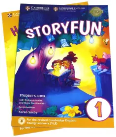 Saxby, Owen - Storyfun for Starters. Level 1. Student's Book with Online Activities and Home Fun Booklet 1 обложка книги