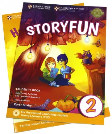 Saxby, Owen - Storyfun for Starters. Level 2. Student's Book with Online Activities and Home Fun Booklet 2 Saxby, Owen - Storyfun for Starters. Level 2. Student's Book with Online Activities and Home Fun Booklet 2 обложка книги