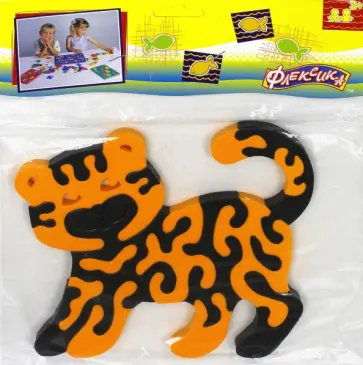 Мозаика мягкая "Тигренок" (45551) Мозаика мягкая "Тигренок" (45551) обложка книги