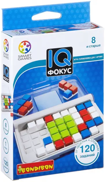 Игра логическая IQ-Фокус обложка книги
