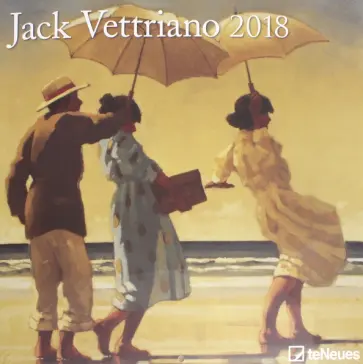 Календарь 2018 "Джек Веттриано" 30*30 (95429) обложка книги