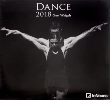 Календарь 2018 "Танец" 30*30 (95202) обложка книги