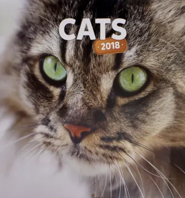 2018 Календарь "Cats" 30*30 (PGP-4747-V) 2018 Календарь "Cats" 30*30 (PGP-4747-V) обложка книги