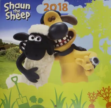 2018 Календарь "Shaun the Sheep" 30*30 ( PGP-5060) 2018 Календарь "Shaun the Sheep" 30*30 ( PGP-5060) обложка книги