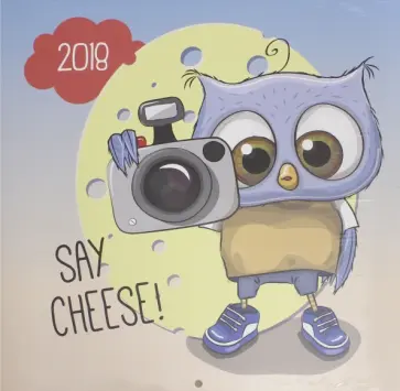 2018 Календарь "Wise Owl Family" 30*30(PGP-5063-V) 2018 Календарь "Wise Owl Family" 30*30(PGP-5063-V) обложка книги
