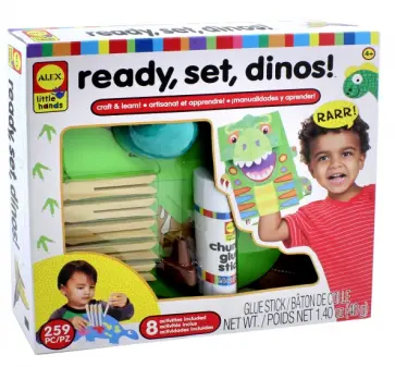 Набор для поделок "Динозавры" (250020-3) обложка книги