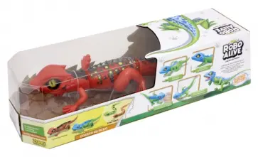 Игрушка "Робо-ящерица RoboAlive", красная (Т10994) обложка книги