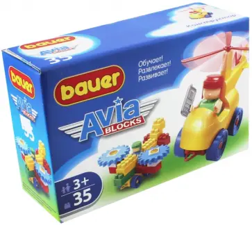 Конструктор "Avia" (35 элементов) (кр318) обложка книги