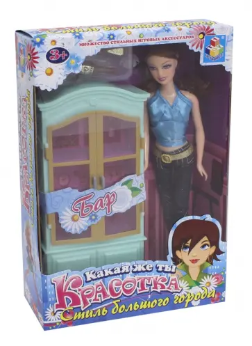 Набор мебели с куклой "Бар" (Т54491) обложка книги