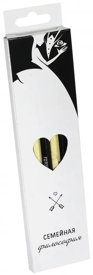 Набор карандашей чернографитных "Семейная философия" (6 штук) (СК555/5) обложка книги