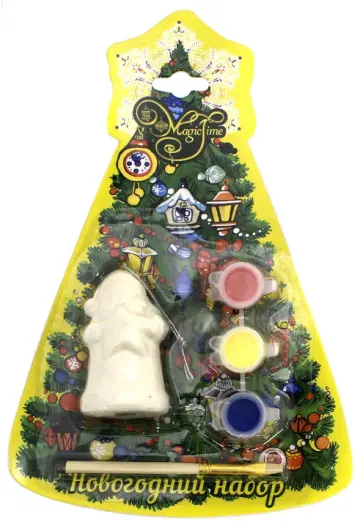 Набор новогодний для творчества "Дед мороз со звездой" (75931) обложка книги