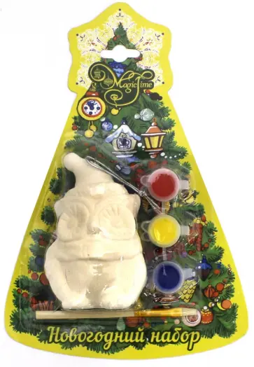 Набор новогодний для творчества "Сова" (75923) обложка книги