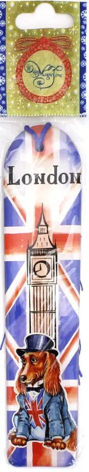 Закладка для книг "Собака-джентельмен" (75703) Закладка для книг "Собака-джентельмен" (75703) обложка книги