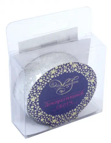 Лента самоклеящаяся "Серебряный звездопад" (76289/77743) обложка книги