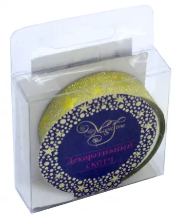 Лента самоклеящаяся "Золотые звезды" (76287/77741) обложка книги