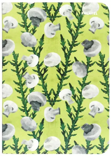 Блокнот "Mushroom" A6, 40 листов, без линовки обложка книги