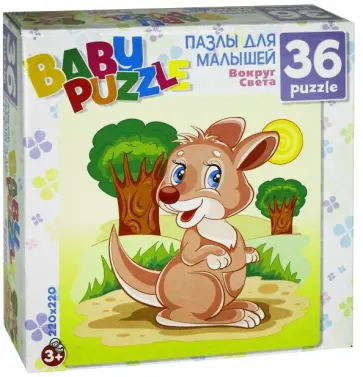 Пазл-36 "Кенгуренок" (6262) обложка книги