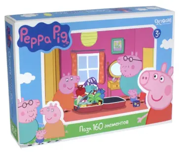 Пазл "Peppa Pig. Путешествие" (160 элементов) (01541) обложка книги