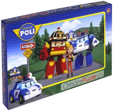Пазл "Робокар Поли. Рой, Джин и Поли" (104 элемента) (05799) обложка книги