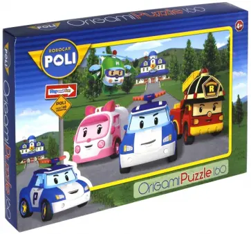 Пазл "Робокар Поли и его команда" (160 элементов) (05698) обложка книги