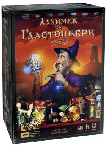 Gunter Burhardt - Настольная игра "Алхимик из Гластонбери" (52014) Gunter Burhardt - Настольная игра "Алхимик из Гластонбери" (52014) обложка книги