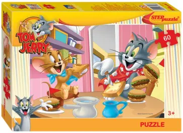 Puzzle-60 "Том и Джерри" (81163) Puzzle-60 "Том и Джерри" (81163) обложка книги