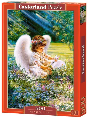 Puzzle-500 "Ангел с зайкой" (B-52820) Puzzle-500 "Ангел с зайкой" (B-52820) обложка книги