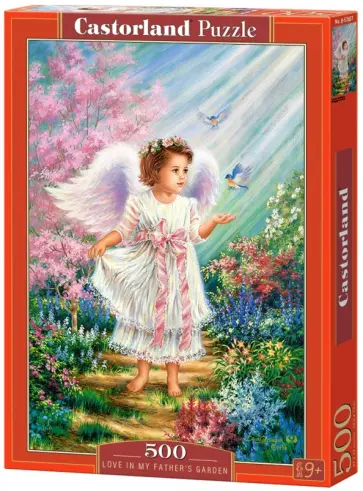 Puzzle-500 "Ангел в саду" (B-52837) Puzzle-500 "Ангел в саду" (B-52837) обложка книги
