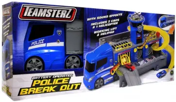 Полицейский грузовик-трек (1416389.00) обложка книги