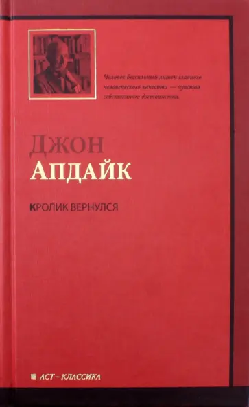 Джон Апдайк - Кролик вернулся обложка книги