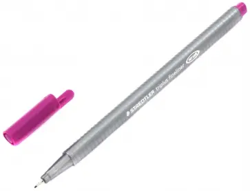 Капиллярная ручка "Triplus" 0.8мм, темно-сиреневый (334-61) обложка книги