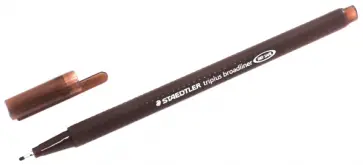 Капиллярная ручка "Triplus" 0.8мм, коричневый(338-76) обложка книги