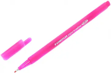 Капиллярная ручка "Triplus" 0.8мм, пурпурный (338-20) обложка книги